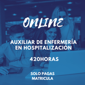 AUXILIAR DE ENFERMERÍA EN HOSPITALIZACIÓN