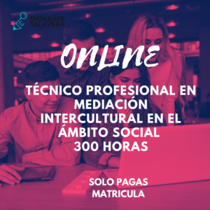 TÉCNICO PROFESIONAL EN MEDIACIÓN INTERCULTURAL EN EL ÁMBITO SOCIAL 300 HORAS
