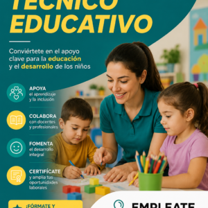 AUXILIAR TÉCNICO EDUCATIVO + 5 CURSOS EXTRA A ELEGIR