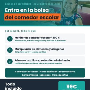 Curso comedor escolar